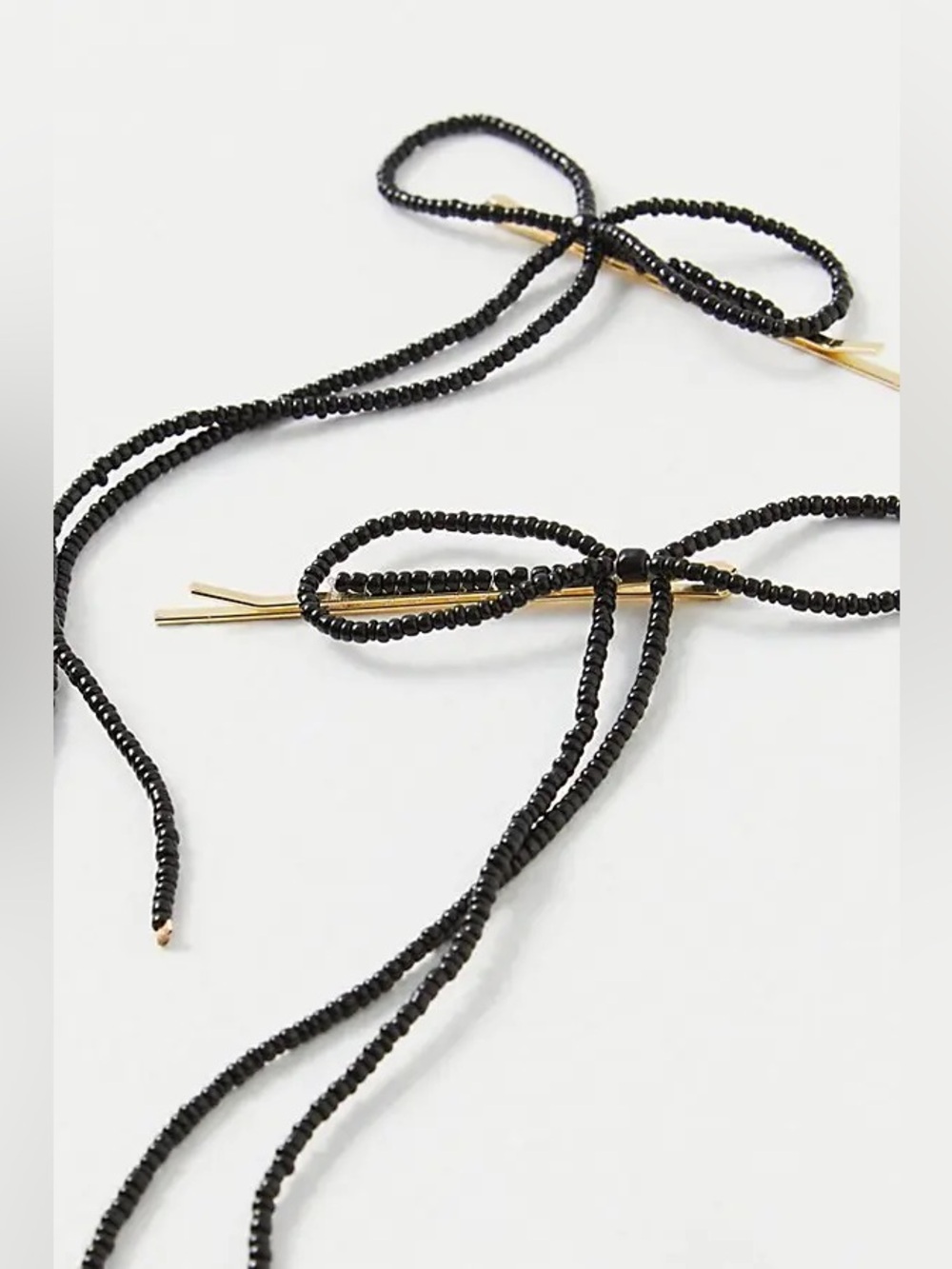 Free People beaded bow pin - Picture 5 of 6
